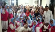 Puluhan Ibu-Ibu Pengajian Maratus Solihah Deklerasikan Dukungan Paslon No. 2. Bersama Perempuan Kota Depok. ( PKD)