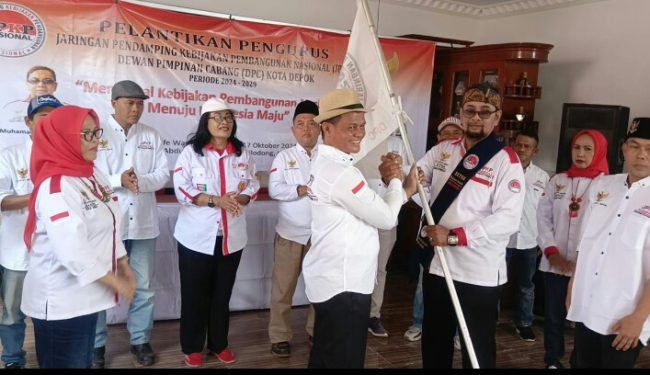 Jaringan Pendamping Kebijakan Pembangunan Nasional (JPKPN) DPC Kota Depok Periode 2024-2029 Resmi Dilantik.