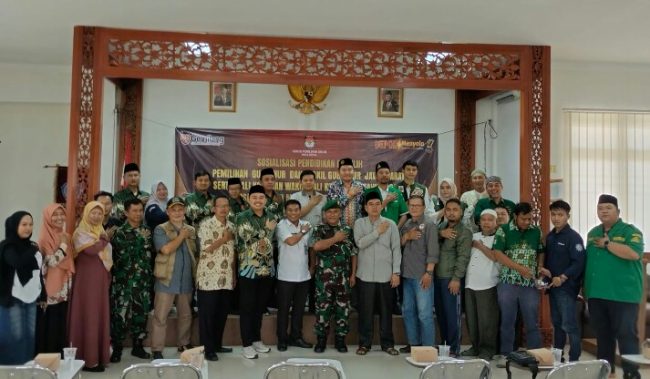 PPK. Kecamatan Cilodong Sosialisasikan Pilgub dan Pilkada Tahun 2024.