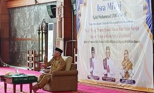 Peringatan Isra Mi’raj di Masjid Balai Kota Depok: KH. Mohammad Idris Sampaikan Tausiah