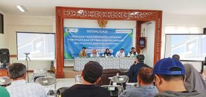 PT. Tirta Asasta Depok (Perseroda) Sosialisasikan Pengembangan Jaringan Perpipaan dan Optimalisasi Pelanggan di Kecamatan Cilodong