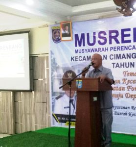 Edi Sitorus Tekankan Pentingnya Perencanaan Pembangunan yang Berkualitas dalam Musrenbang Kecamatan Cimanggis