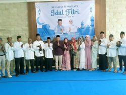 MT Balai Wartawan Depok Hadiri Open House Wali Kota dan Wakil Wali Kota di Hari Raya Idul Fitri.