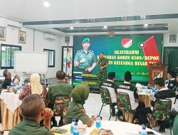 Dandim 0508/Depok Silaturahmi dengan Keluarga Besar TNI dan Ormas, Bahas Kemandirian dan Hilirisasi Ekonomi