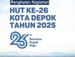 Hari Jadi ke-26 Kota Depok Tahun 2025, “Bersama Depok Maju” Meriah dengan Beragam Kegiatan