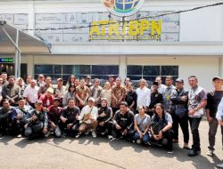 BPN Kota Depok Gelar Coffee  Morning Bersama Media, Perkenalkan Pejabat Baru