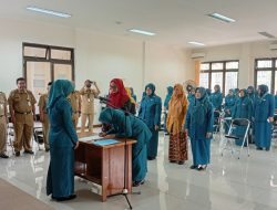 Pelantikan TP PKK Kelurahan Di Kecamatan Cilodong, Dorong Sinergi Program Kesehatan.