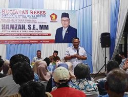 Anggota DPRD Kota Depok Fraksi Partai Gerindra H. Hamzah, Serap Aspirasi Warga Sukamaju dan Dorong Program Pembangunan.