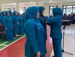 Ketua TP PKK Kecamatan Pancoran Mas Lantik TP PKK dan Tim Pembina Posyandu Kelurahan Se-Kecamatan Pancoran Mas