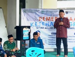 BAZNAS Depok & PRM Pengasinan Gelar Cek Kesehatan Gratis di Momen Milad Muhammadiyah