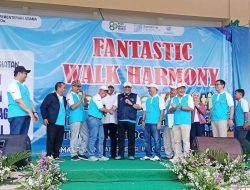 Fantastic Walk Harmoni Warnai Peringatan HAB ke-80 Kemenag Kota Depok di Alun-alun GDC.