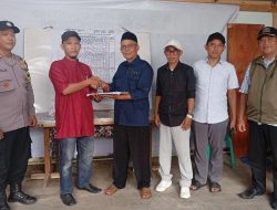 Aseni AR. Syah ketua RW. 7 Kelurahan Sukamaju Berlangsung Demokratis, Warga Antusias Meski Diguyur Hujan