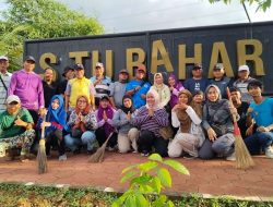 Peringati Hari Peduli Sampah Nasional 2026, Kelurahan Sukamaju Gelar Aksi Bersih-Bersih di Situ Bahar