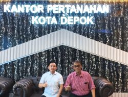 Ketua JARETA Sambangi BPN Kota Depok, Dorong Pelayanan Pertanahan yang Cepat dan Transparan