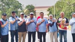 KORMI Kota Depok Kolaborasi dengan TVRI Fun Walk “Bola Gembira” Gelar Senam Bersama Ratusan Warga di CFD
