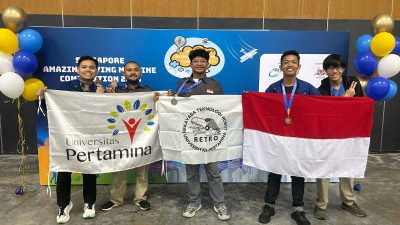 Kembangkan Drone Otonom Bernama SkyFast, Mahasiswa UPER Raih Penghargaan Bergengsi di Kompetisi Internasional SAFMC 2026 Singapura*