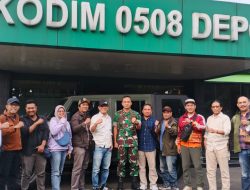 Kodim Depok Ajak Insan Pers Perkuat Sinergi Jaga Kondusivitas Kota