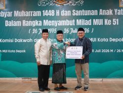 Gebyar Muharram MUI Depok, BAZNAS Kota Depok Bantu Penuhi Kebutuhan Sekolah Anak Yatim