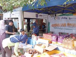 Badan Pangan Nasional Gelar pasar murah di acara JUSS di kecamatan Cilodong