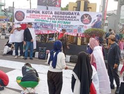 GRS Gelar Aksi “Depok Kota Berbudaya”, Desak Pemerintah Lebih Tegas Sikapi Fenomena LGBT