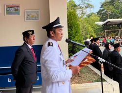 Nurman Hakim Pimpin Upacara HUT ke-81 RI Tingkat Kelurahan Pondok Cina