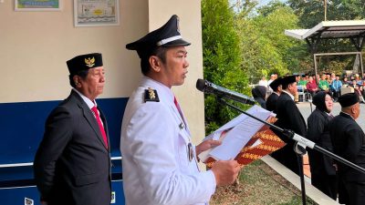 Nurman Hakim Pimpin Upacara HUT ke-81 RI Tingkat Kelurahan Pondok Cina