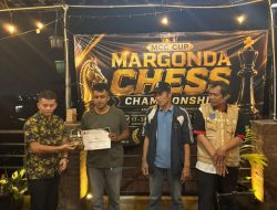 Dede Suryana Tampil Perkasa, Sabet Juara Margonda Chess Championship 2026