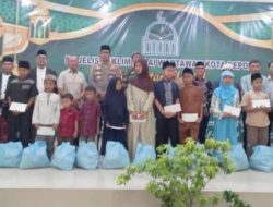 Maulid Nabi dan Santunan Yatim-Dhuafa, MT Balai Wartawan Depok Teguhkan Semangat Dakwah.